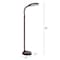 Hastings Home Hastings Home Natural Daylight Floor Lamp, Gooseneck Reading, Task/Craft Light, 27W Bulb (Woodgrain) 741774SRU - alternate 2